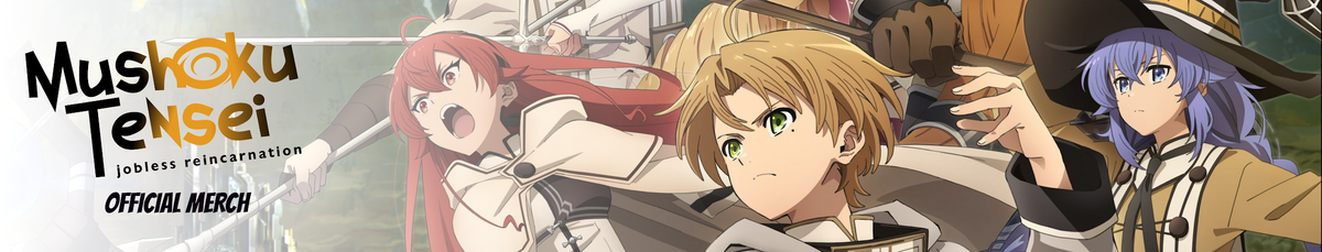 Mushoku Tensei hero banner | Official Funikido merchandise