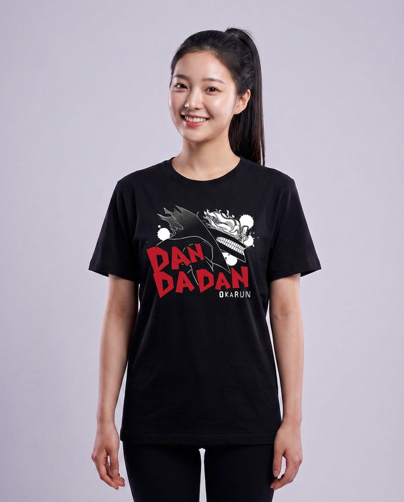 Dandadan – T-Shirts | Female — Aya (with face) | Official Funikido merchandise