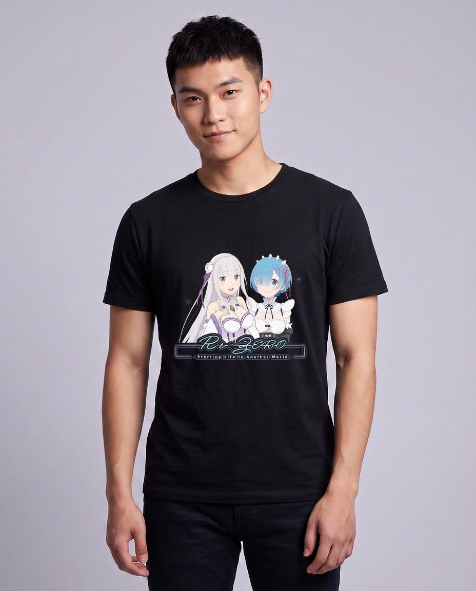 Re:Zero – T-Shirts | Male — Jin (with face) | Official Funikido merchandise