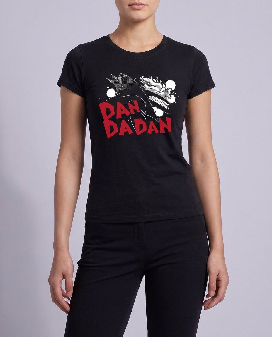 Dandadan – T-Shirts | Female — Aya (neck-down) | Official Funikido merchandise