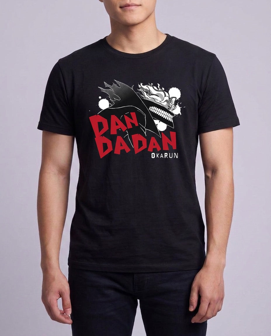 Dandadan – T-Shirts | Male — Jin (neck-down) | Official Funikido merchandise