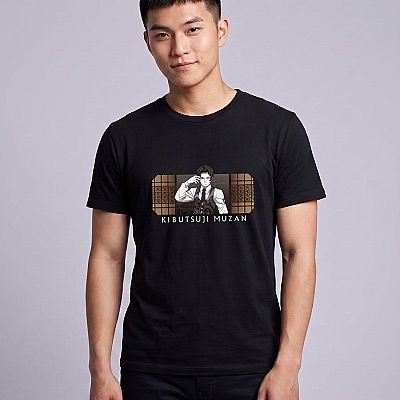 DS Tee — Muzan — Muzan Kibutsuji Demon Slayer — Model — Jin (with face)