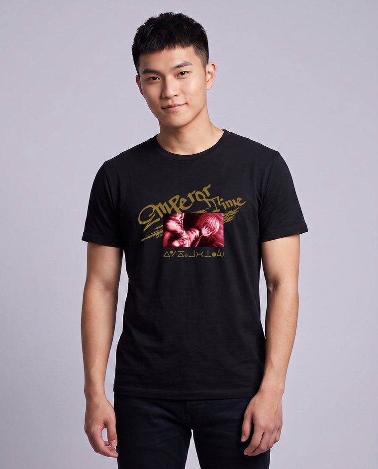 Colorful Tee — Kurapika (HxH) — Kurapika Hunter x Hunter — Model — Jin (with face)