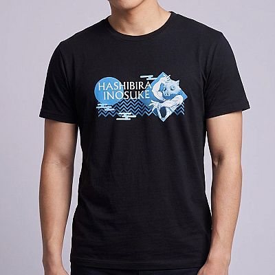 DS Tee — Inosuke — Inosuke Hashibira Demon Slayer — Neck-down