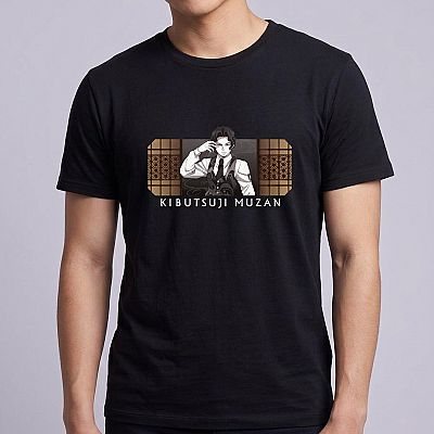 DS Tee — Muzan — Muzan Kibutsuji Demon Slayer — Neck-down