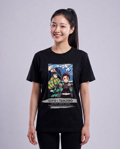 Demon Slayer – T-Shirts | Female — Aya (with face) | Official Funikido merchandise