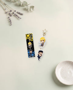 Hunter x Hunter: Kurapika & Leorio – Keychains | Product shot | Official Funikido merchandise