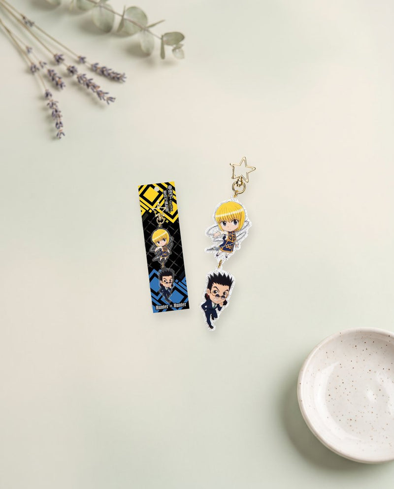 Hunter x Hunter: Kurapika & Leorio – Keychains | Product shot | Official Funikido merchandise