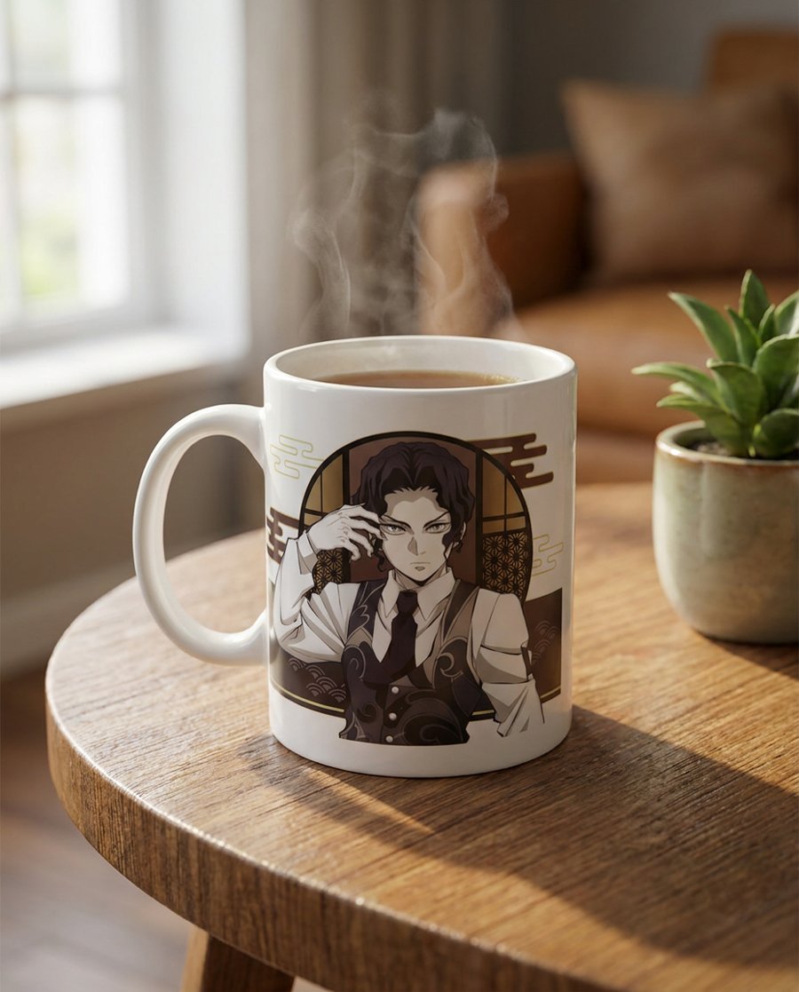 Demon Slayer: Muzan Kibutsuji – Drinkware | Product shot | Official Funikido merchandise