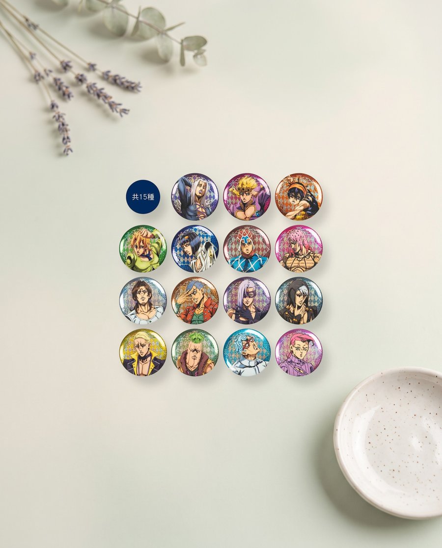 JoJo Blind Box Badge — JoJo's Bizarre Adventure — Product shot