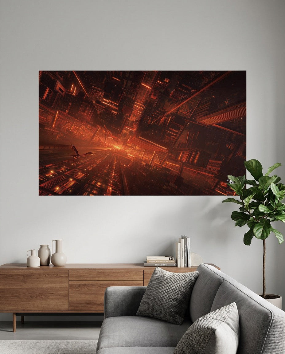 Demon Slayer: Infinity Castle – Wall Art & Tapestries | On a wall | Official Funikido merchandise