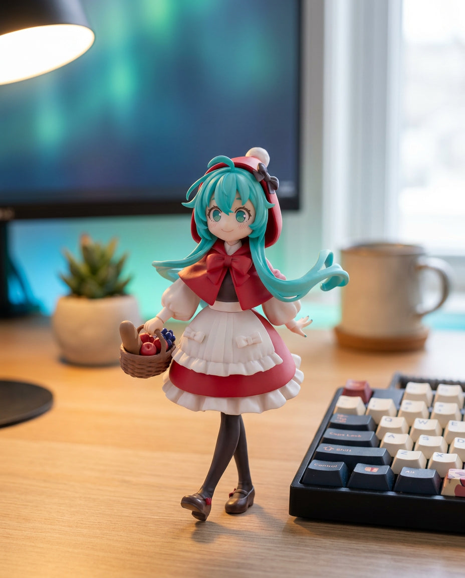 Vocaloid: Hatsune Miku – Figurines | Work-setup table | Official Funikido merchandise