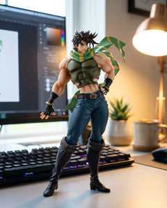 JoJo's Bizarre Adventure: Joseph Joestar – Figurines | Work-setup table | Official Funikido merchandise