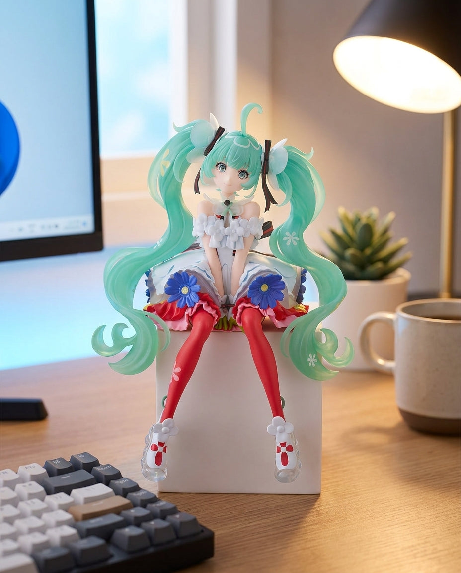 Vocaloid: Hatsune Miku – Figurines | Work-setup table | Official Funikido merchandise
