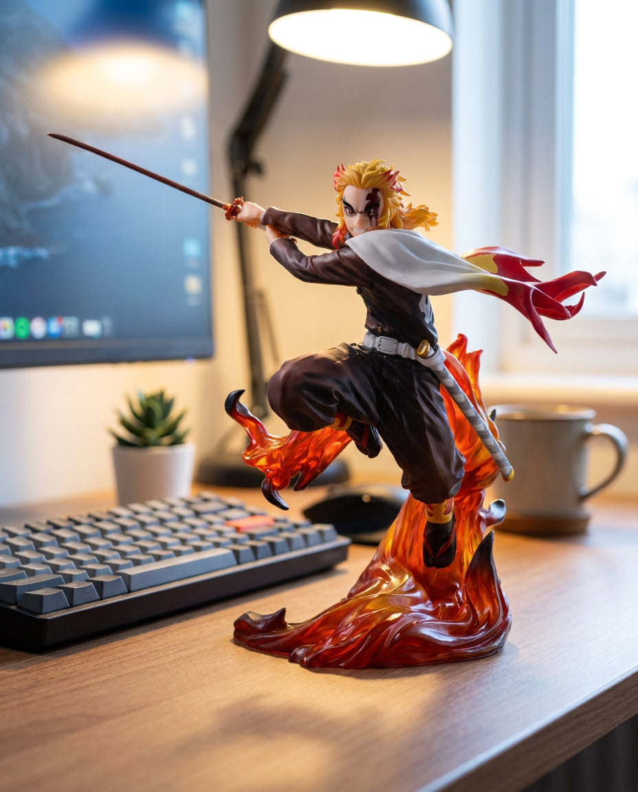 Demon Slayer: Kyuoujuro Rengoku – Figurines | Work-setup table | Official Funikido merchandise