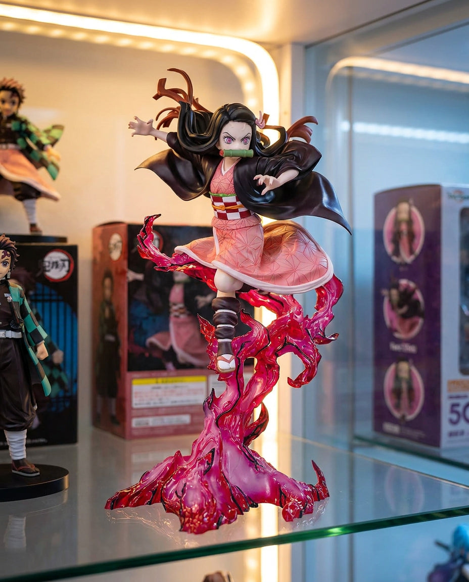 Demon Slayer: Nezuko Kamado – Figurines | Display shelf | Official Funikido merchandise