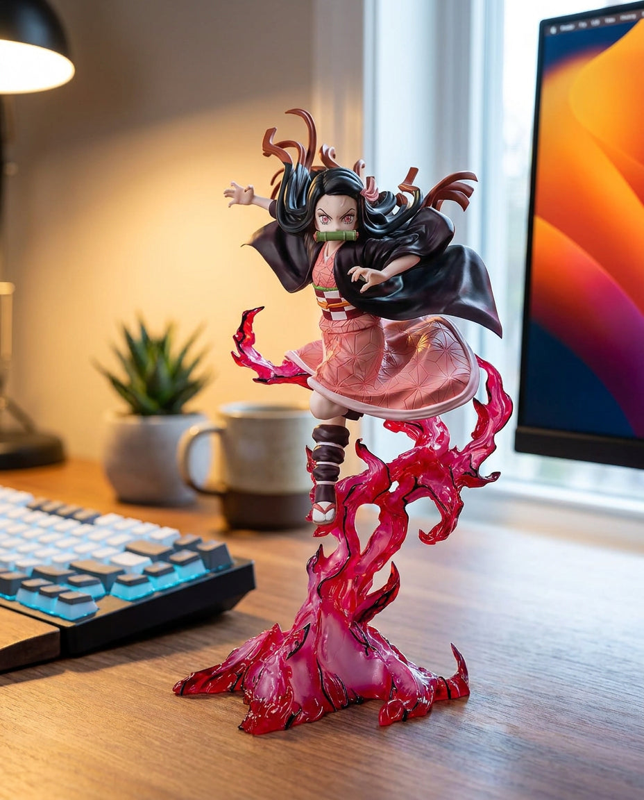 Demon Slayer: Nezuko Kamado – Figurines | Work-setup table | Official Funikido merchandise