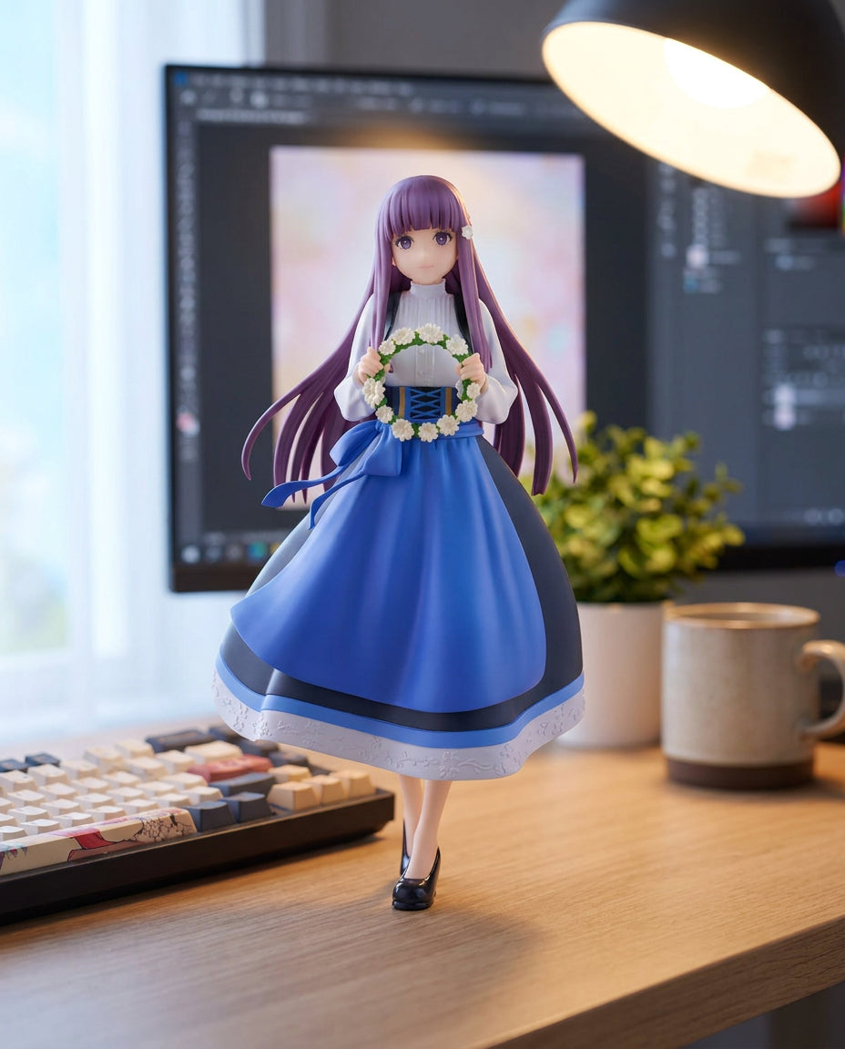 Frieren: Fern – Figurines | Work-setup table | Official Funikido merchandise