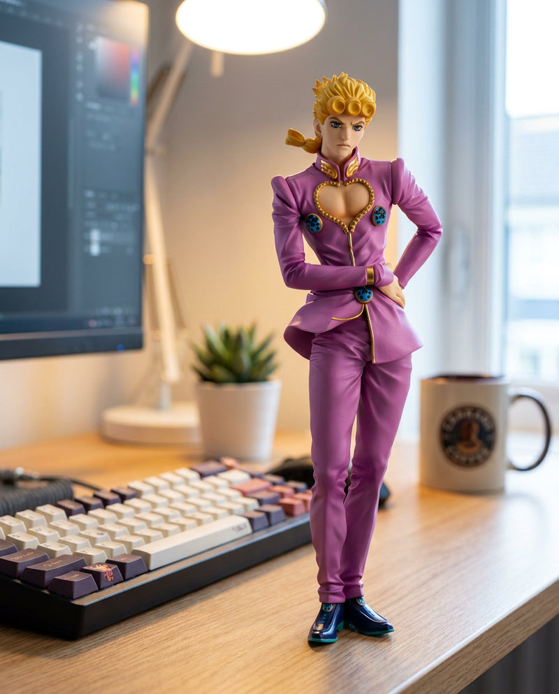JoJo's Bizarre Adventure: Giorno Giovanna – Figurines | Work-setup table | Official Funikido merchandise