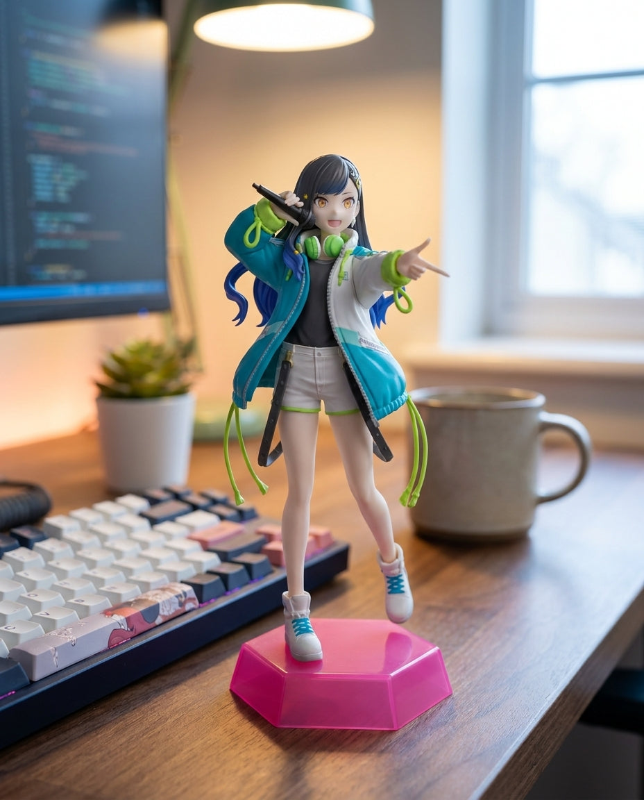 Vocaloid: An Shiraishi – Figurines | Work-setup table | Official Funikido merchandise