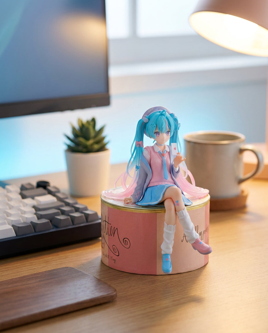 Vocaloid: Hatsune Miku – Figurines | Work-setup table | Official Funikido merchandise
