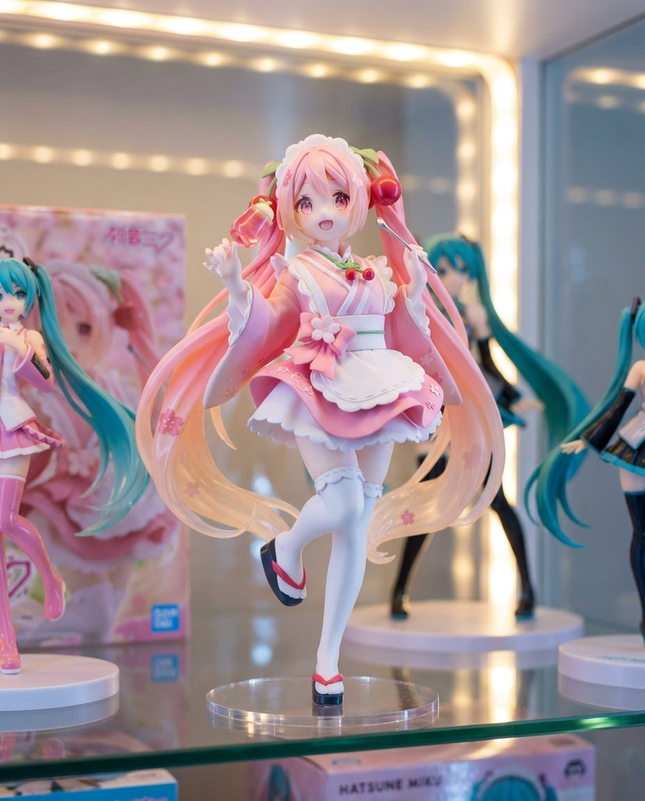 Vocaloid: Hatsune Miku (Sakura) – Figurines | Display shelf | Official Funikido merchandise