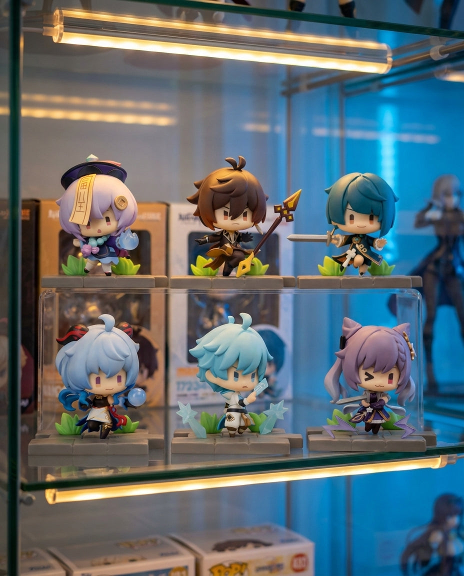 Genshin Impact: Liyue Blindbox – Figurines | Display shelf | Official Funikido merchandise
