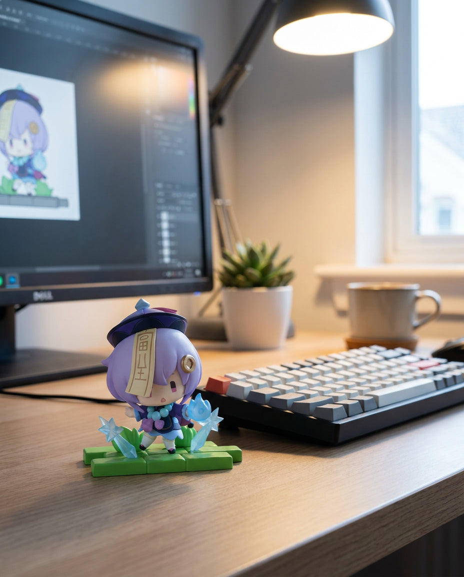 Genshin Impact: Liyue Blindbox – Figurines | Work-setup table | Official Funikido merchandise