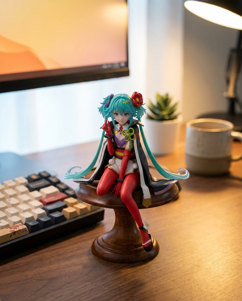 Vocaloid: Hatsune Miku – Figurines | Work-setup table | Official Funikido merchandise