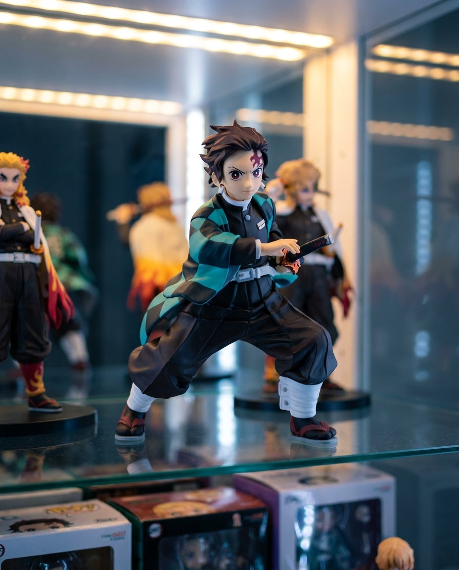 Demon Slayer: Tanjiro Kamado – Figurines | Display shelf | Official Funikido merchandise
