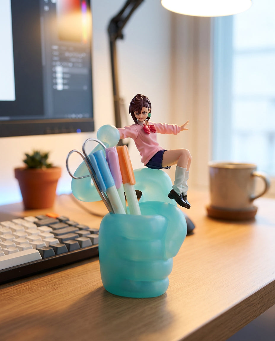Dandadan: Momo Ayase – Figurines | Work-setup table | Official Funikido merchandise
