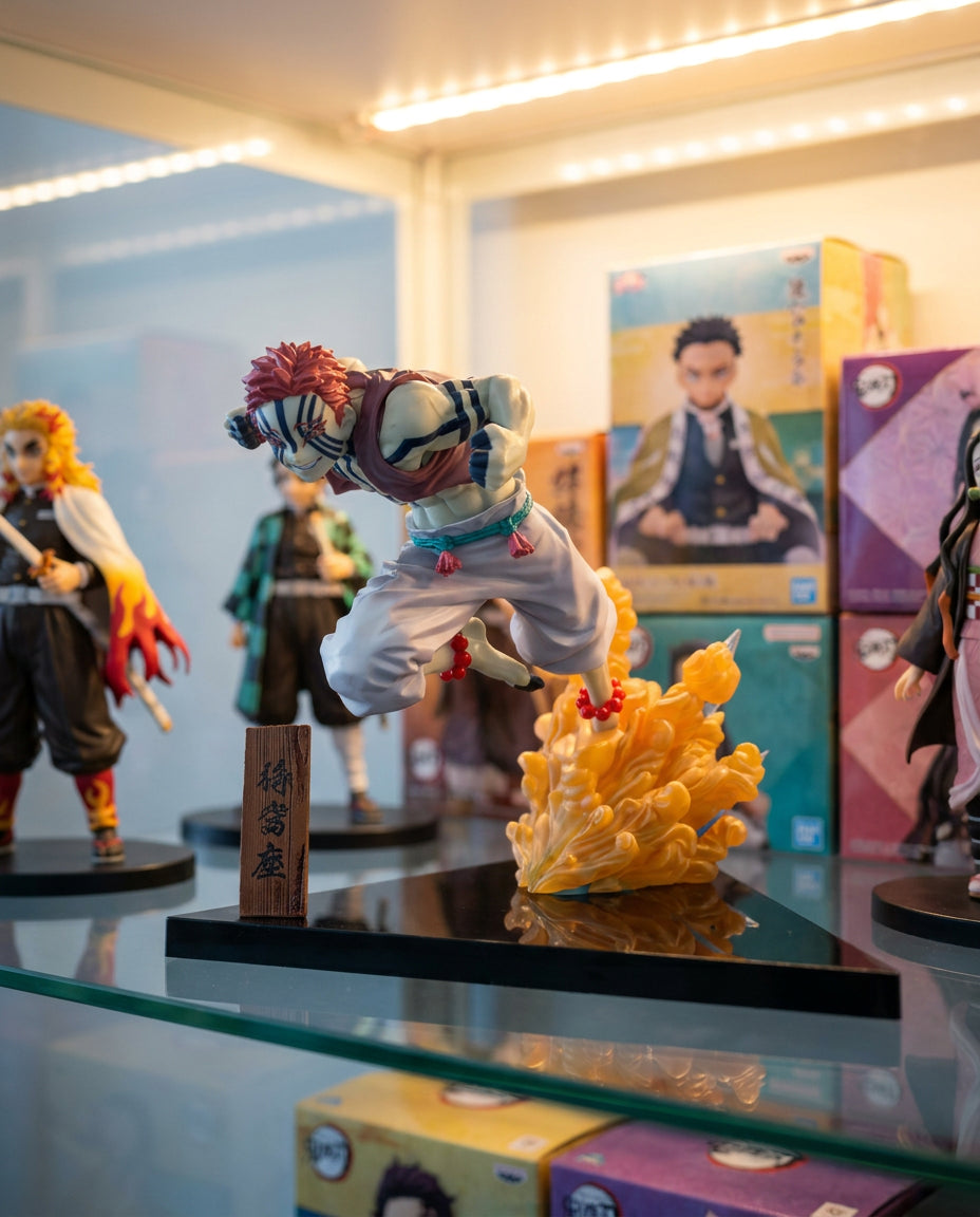 Demon Slayer: Akaza – Figurines | Display shelf | Official Funikido merchandise