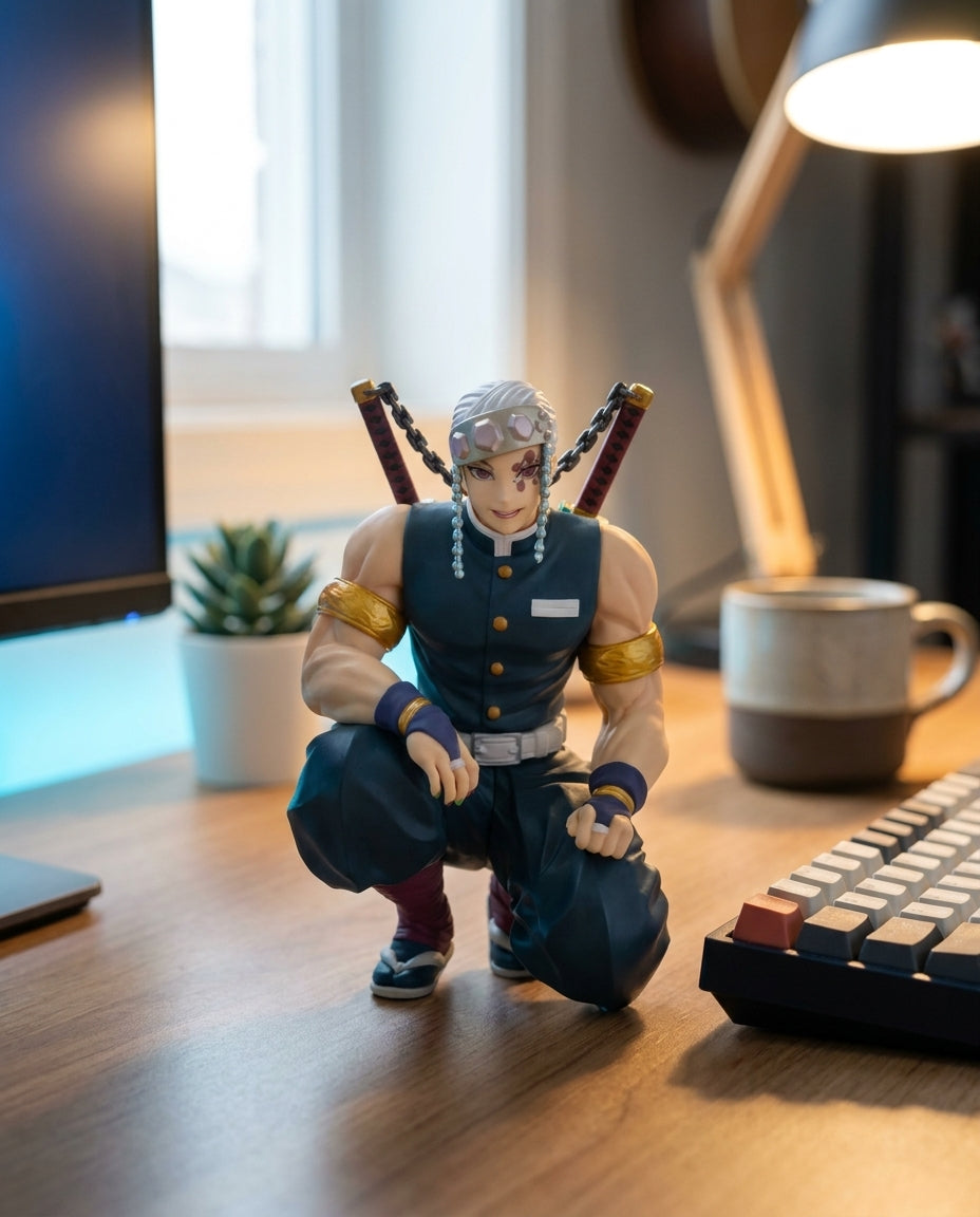 Demon Slayer: Tengen Uzui – Figurines | Work-setup table | Official Funikido merchandise
