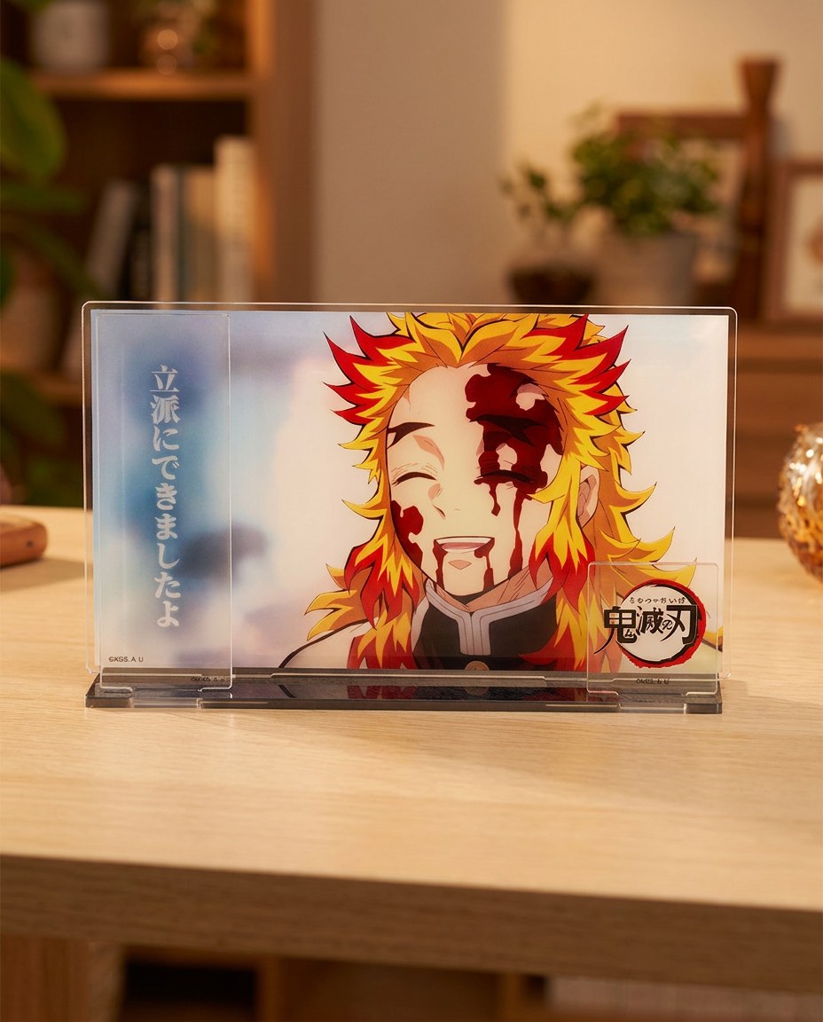 Demon Slayer: Rengoku Kyoujiro – Acrylic Stands | Product shot | Official Funikido merchandise