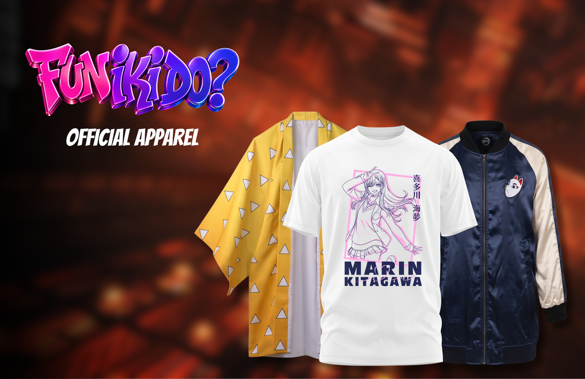 Apparel | Official anime & gaming streetwear | Funikido