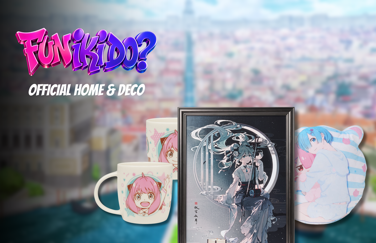 Home & Decor | Official anime room decor | Funikido