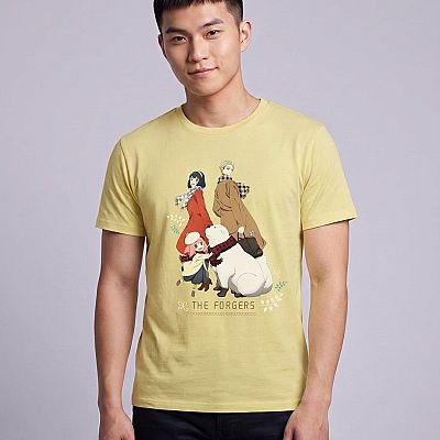 Colorful T-shirt-SPY×FAMILYM — The Forgers Spy x Family — Male — Jin (with face)