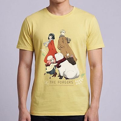 Colorful T-shirt-SPY×FAMILYM — The Forgers Spy x Family — Male — Jin (neck-down)