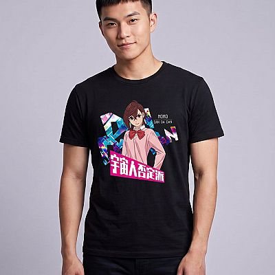 Colorful T-shirt-DandadanS — Momo Ayase Dandadan — Male — Jin (with face)