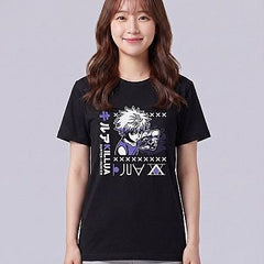 Killua Tee (HxH) — Killua Hunter x Hunter — Female — Suki (with face)