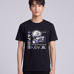 Killua Tee (HxH) — Killua Hunter x Hunter — Male — Kai (with face)