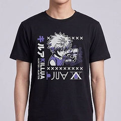 Killua Tee (HxH) — Killua Hunter x Hunter — Male — Kai (neck-down)
