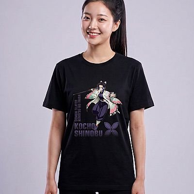 Shinobu Tee (DS) — Shinobu Kocho Demon Slayer — Female — Aya (with face)