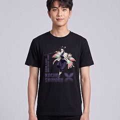 Shinobu Tee (DS) — Shinobu Kocho Demon Slayer — Male — Kai (with face)