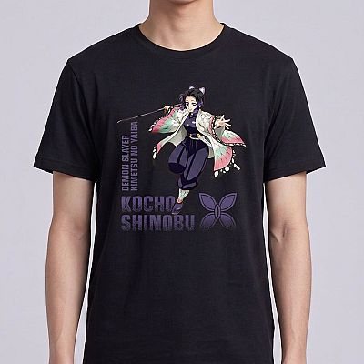 Shinobu Tee (DS) — Shinobu Kocho Demon Slayer — Male — Kai (neck-down)