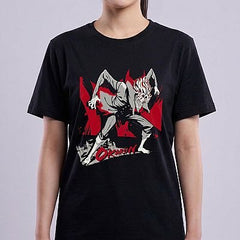 Shimmer T-shirt-DandadanM — Okarun Dandadan — Female — Aya (neck-down)