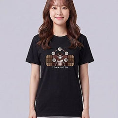 T-shirt-Demon Slayer: Kimetsu no YaibaE S — Zohakuten Demon Slayer — Female — Suki (with face)
