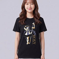 Trendy T-shirt (Luo Qixi) - Jobless Reincarnation S — Roxy Migurdia Mushoku Tensei — Female — Suki (with face)