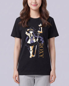 Trendy T-shirt (Luo Qixi) - Jobless Reincarnation S — Roxy Migurdia Mushoku Tensei — Female — Suki (neck-down)