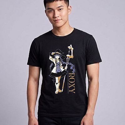 Trendy T-shirt (Luo Qixi) - Jobless Reincarnation S — Roxy Migurdia Mushoku Tensei — Male — Jin (with face)